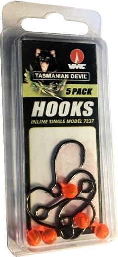 Крючок WIGSTON LURES TAS DEVIL HOOK SINGLE 7237BN 5PK